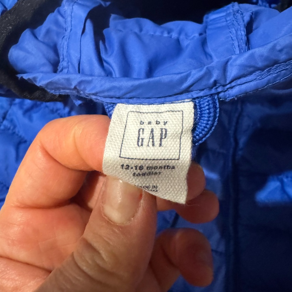 GAP Baby Royal Blue Jacket - Picture 3 of 3